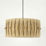 Boncuklu Fiyonk Jüt Avize