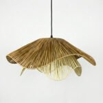 Nergis İki Renkli Rafya Avize